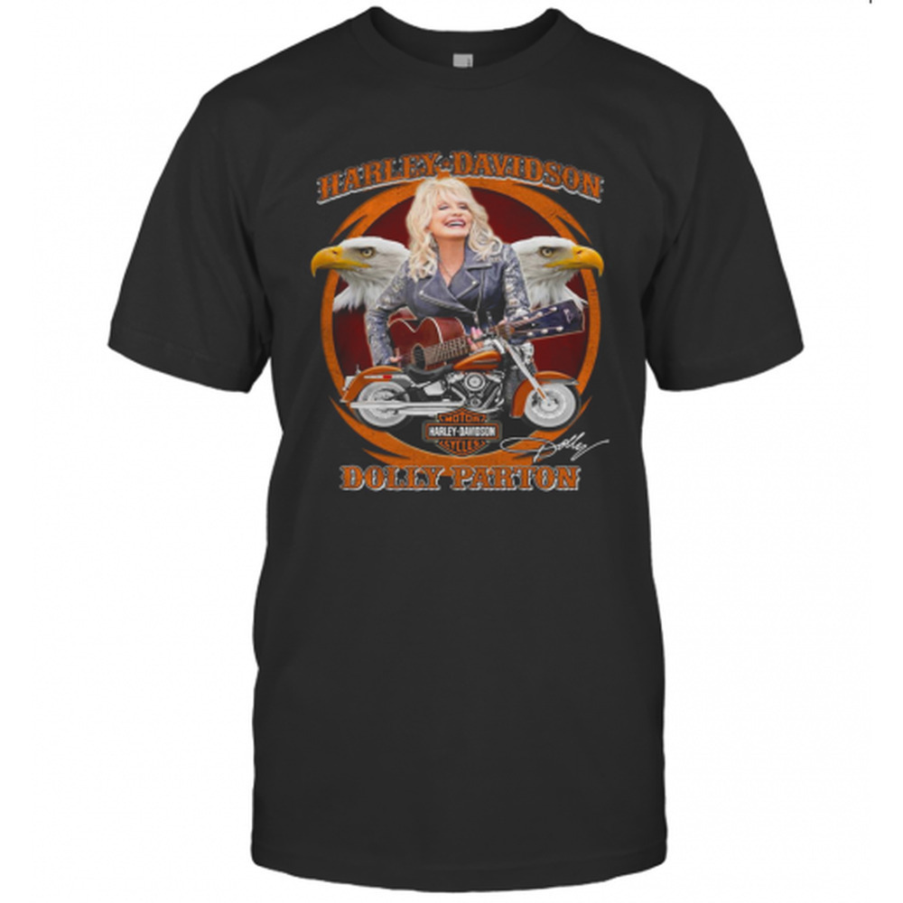Harley Davidson Dolly Parton Signature T-Shirt